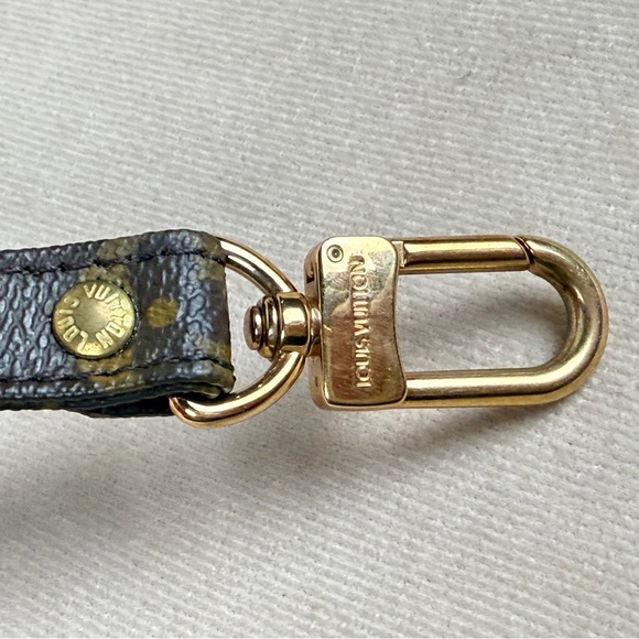 Louis Vuitton Monogram Canvas Adjustable Shoulder Strap 38” Gold HW - Picture 7 of 9